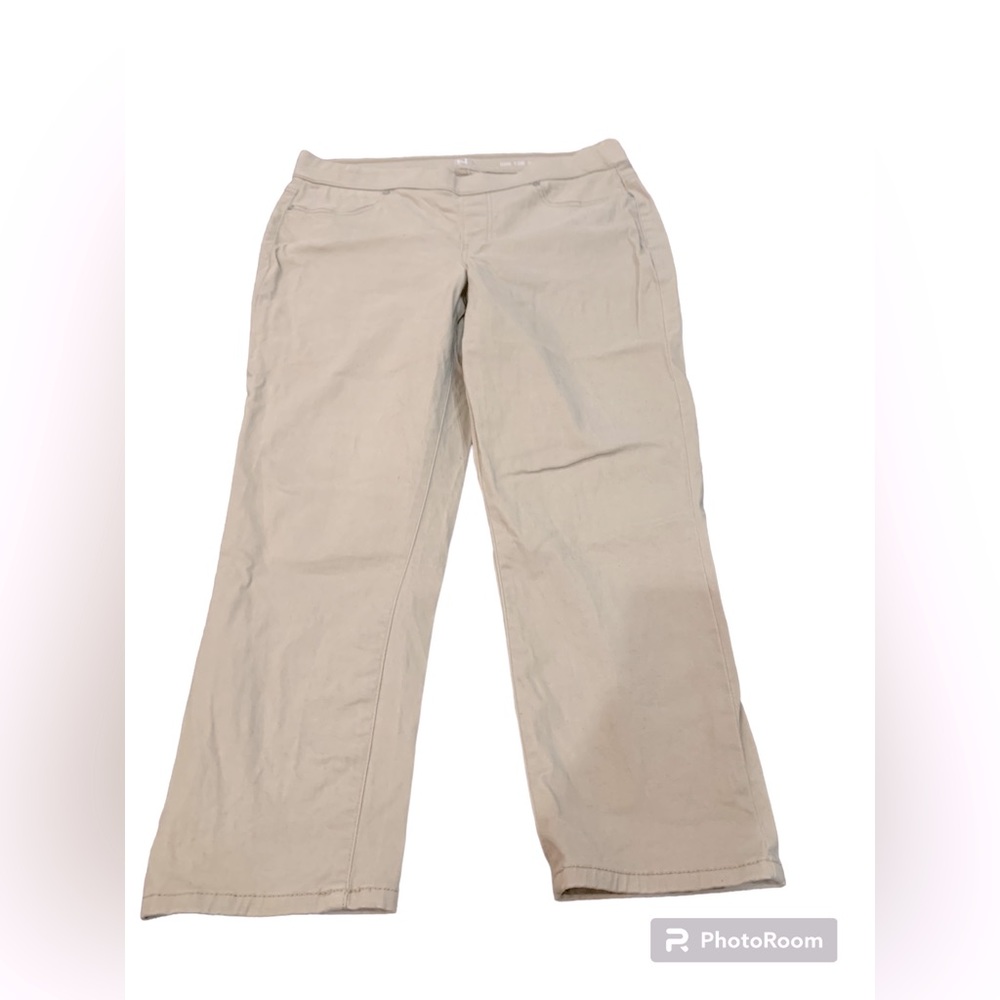 New Directions Pull On Skinny Women’s Size 12R Khaki